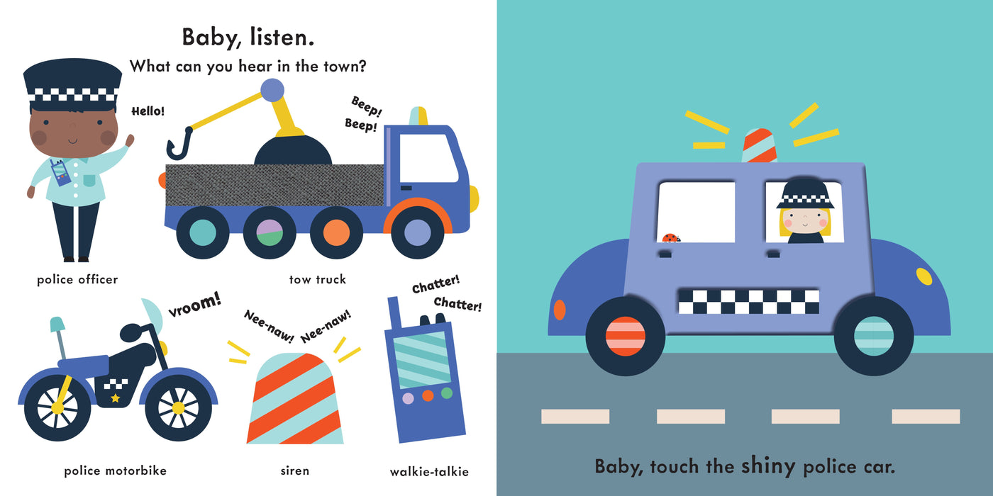 Baby Touch: Rescue Vehicles