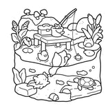 Cozy Season: Cute and Comfy Colouring Book