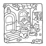 Cozy Season: Cute and Comfy Colouring Book