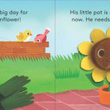 Baby Sunflower Finger Puppet Book