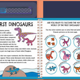 Dinosaurs Water Painting