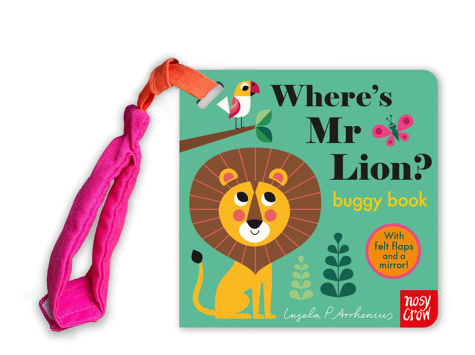 Where is Mr Lion Buggy Book (Felt Flaps)