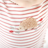 Henri Hedgehog Applique Babygro