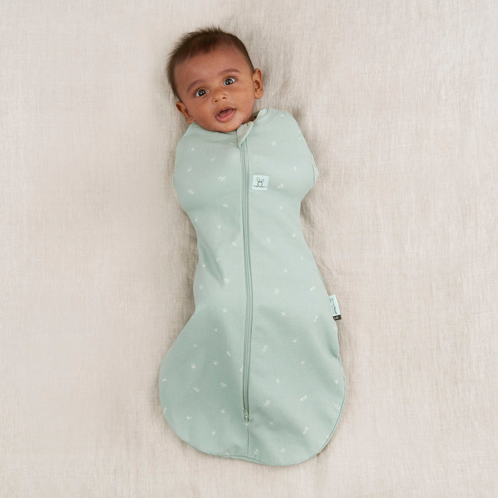 ErgoPouch - Organic All Year Cocoon Swaddle Sleeping Bag - Sage - 1.0 TOG