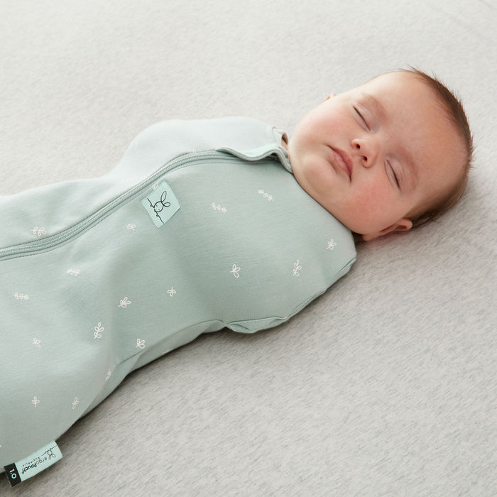 ErgoPouch - Organic All Year Cocoon Swaddle Sleeping Bag - Sage - 1.0 TOG