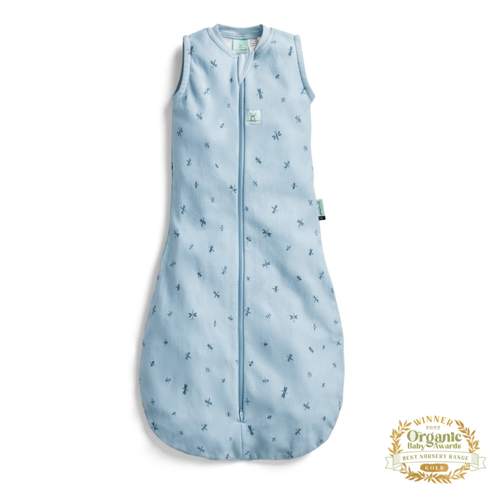 ErgoPouch - Organic All Year Jersey Sleeping Bag - Dragonfly - 1.0 TOG