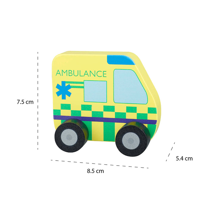 Ambulance First Push Toy