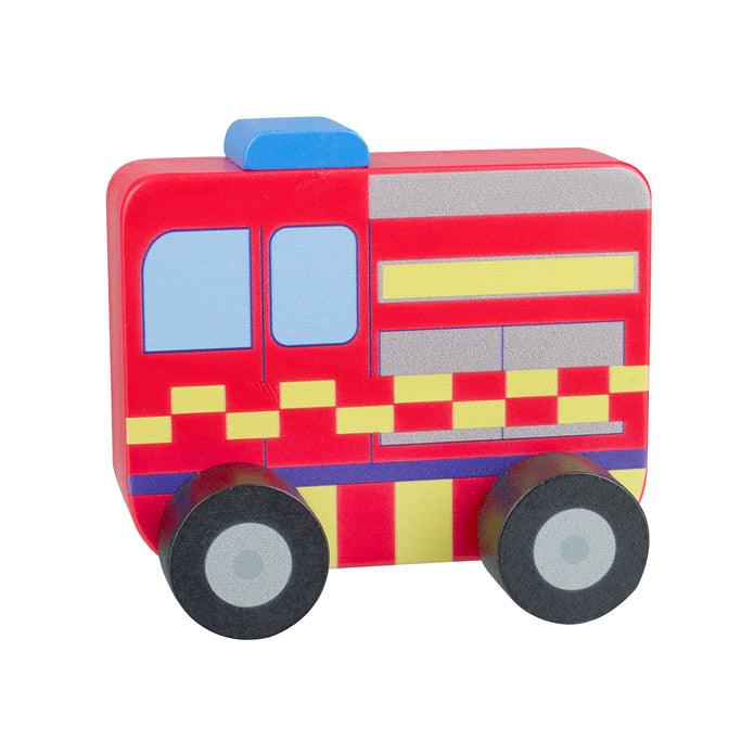 Fire Engine First Push Toy