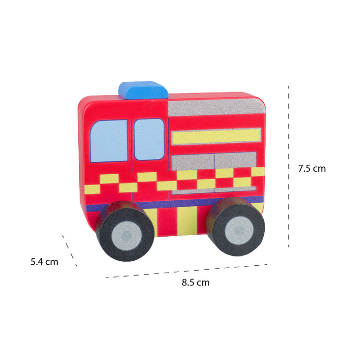 Fire Engine First Push Toy