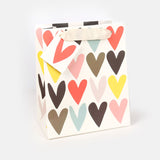 Jumbled Hearts Medium Gift Bag