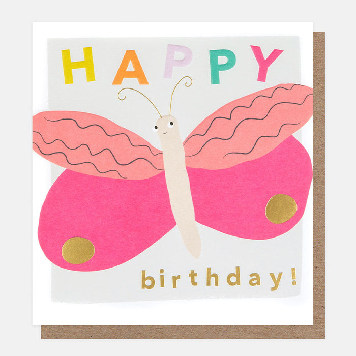 Happy Birthday Butterfly Birthday Card