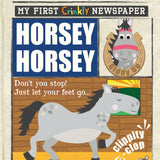 Nursery Times Crinkly Newspaper – Horsey Horsey