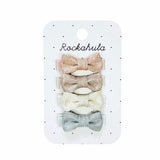 Nordic Shimmer Mini Bow Clips