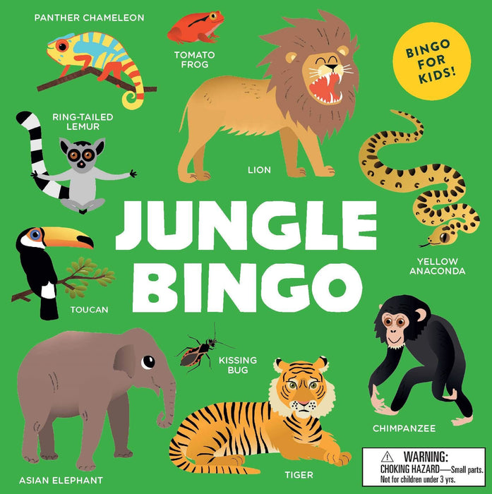 Jungle Bingo For Kids