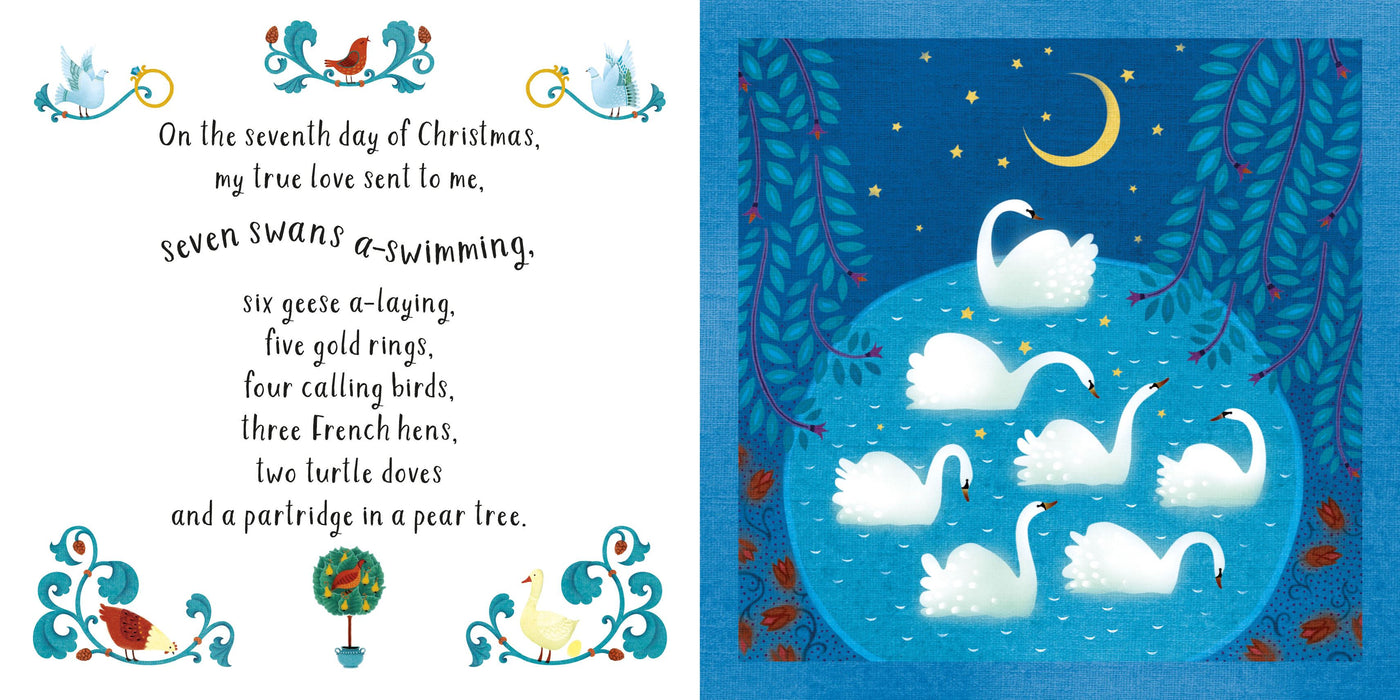 Twelve Days Of Christmas (Usborne Little Board Books)