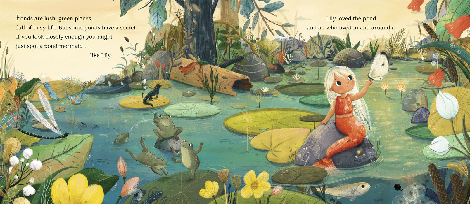 Lily the Pond Mermaid (HB)