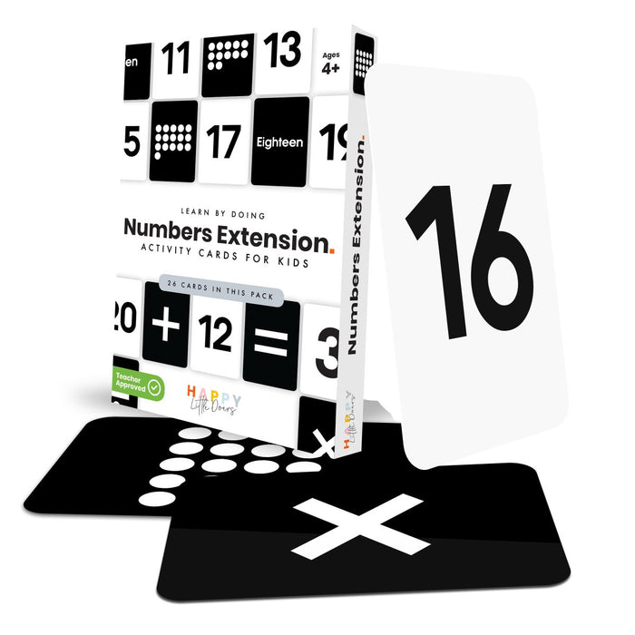 Numbers Extension Flashcards