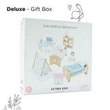 Wooden Dolls house Child's Bedroom Furniture