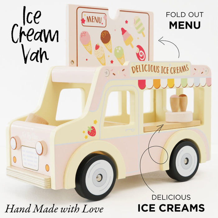 Dolly Wooden Ice Cream Van