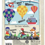 Nursery Times Crinkly Newspaper - Noisy Vehicles