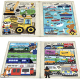 Nursery Times Crinkly Newspaper - Noisy Vehicles