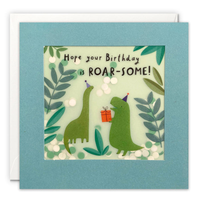 Roar-some Birthday Card Shakies