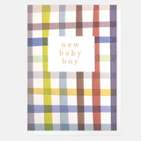 New Baby Boy Multi Check