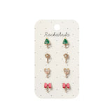 Jolly Christmas Clip On Earrings