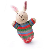Rabbit Hand Puppet in Organic Cotton