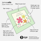 Dogs and Balloons Shakies Birthday Card