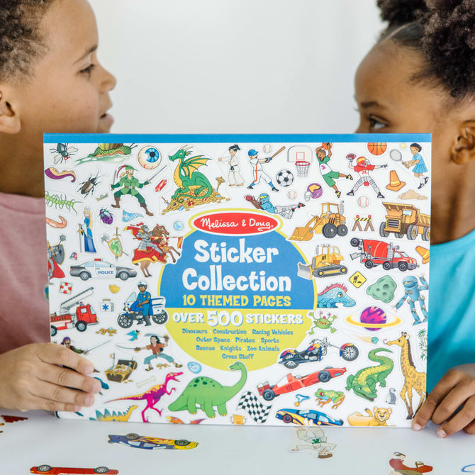 Sticker Collection Book: 500+ Stickers