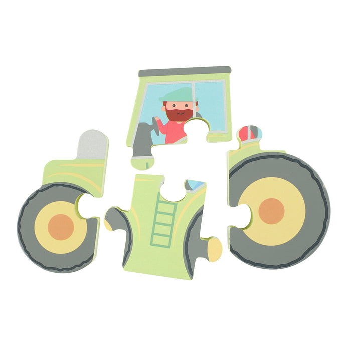 Tractor Wooden Puzzle