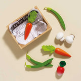Harvest Vegetables Wooden Food Crate