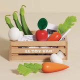 Harvest Vegetables Wooden Food Crate
