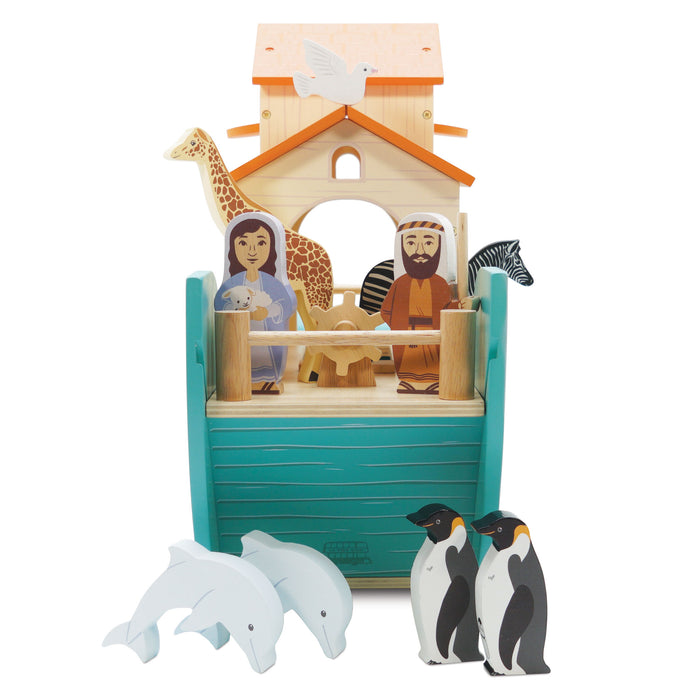 Noah's Great Wooden Ark & Animals