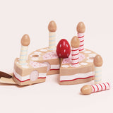 Sliceable Birthday Cake & Candles