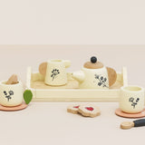 Wooden Tea Set & Tray