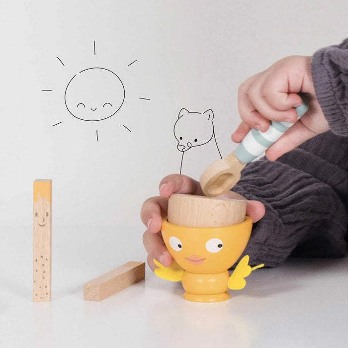 Egg Cup Toy Set