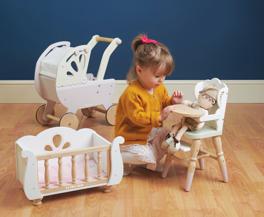 Dolls Wooden Cot