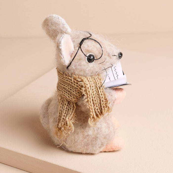 Christmas Carol Mouse Standing Decoration