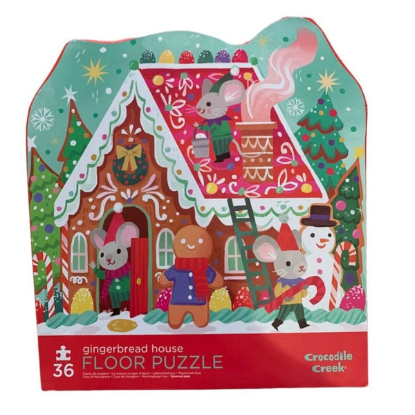 36-pc Puzzle - Gingerbread house