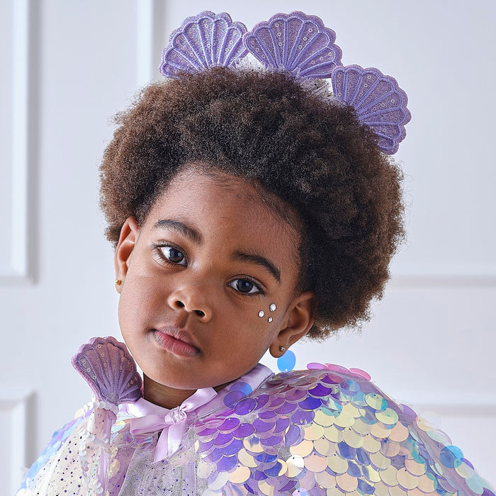 Purple Sequin Mermaid Headband