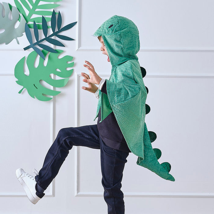 Green Dinosaur Costume Cape