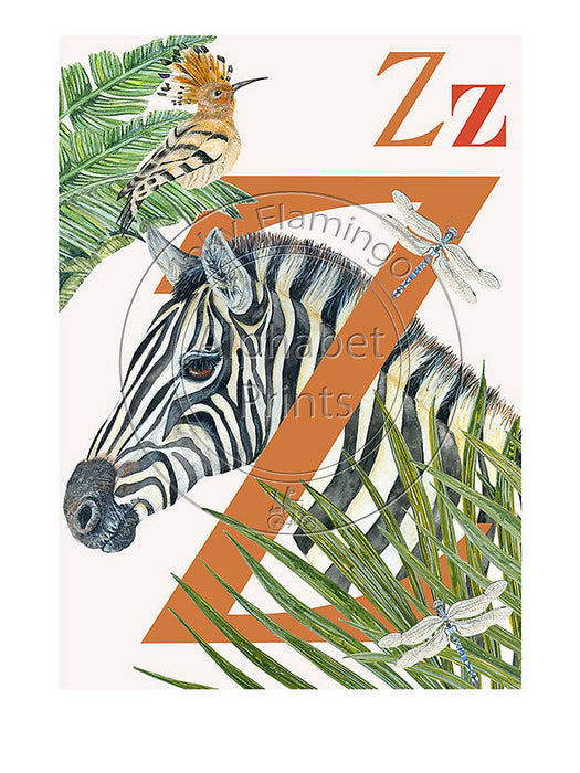 Alphabet Print Z (Zebra)