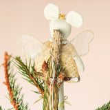 Felt Festive Angel Mouse Tree Topper