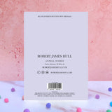 Giraffe Pompom Animal Birthday Card