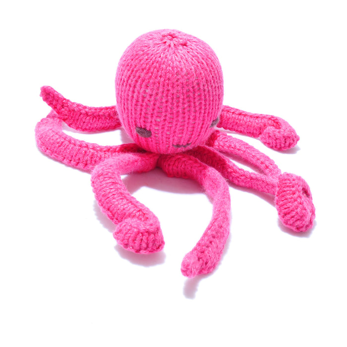 Organic Cotton Octopus - Pink