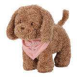 Plush Dog Jackie in Bag
