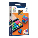 IQ Quub puzzle game packaging with colourful blocks on a white background