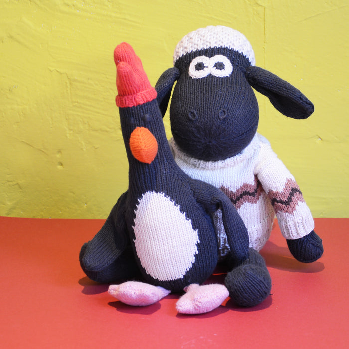 Hand Knitted Feathers McGraw Soft toy